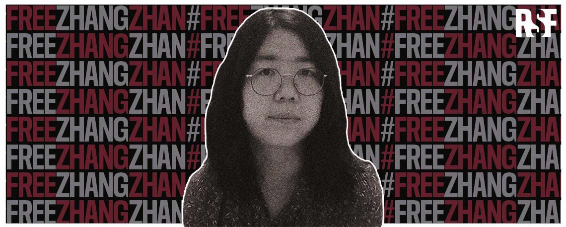 #China: According to RSF sources, journalist #ZhangZhan’s health is declining as she continues a partial hunger strike. RSF urges for the release of Zhang who currently serves a 4 year prison sentence for covering the Covid-19 outbreak in 2020. rsf.org/en/china-rsf-u…