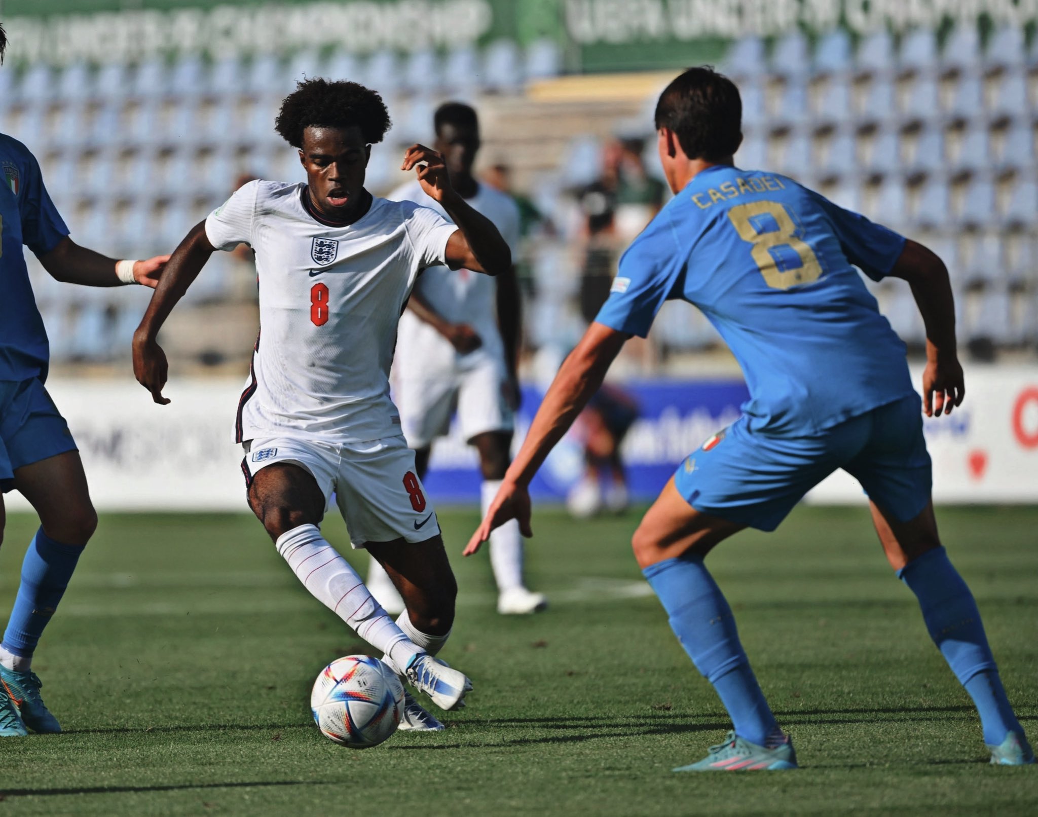 Alex Goldberg on Twitter: "Carney Chukwuemeka vs Cesare Casadei in the  European U19 Championship this summer. https://t.co/JVBaB8Yv9g" / Twitter