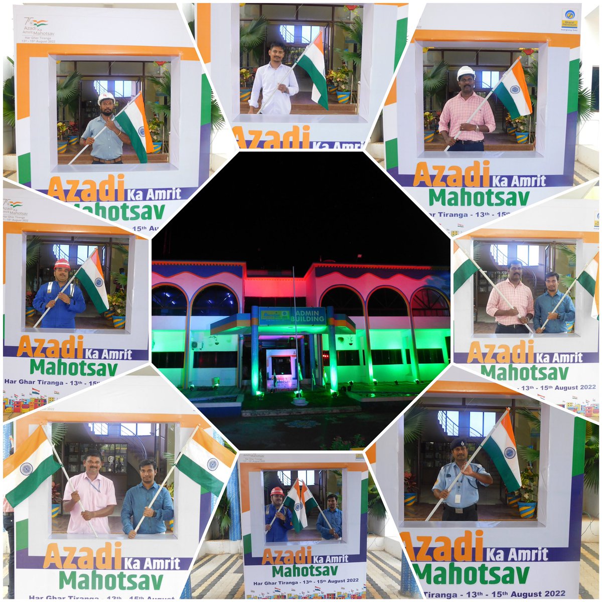 BPCLTanjore's tweet photo. Moments of Har Ghar Tiranga at Thanjavur LPG Plant https://t.co/3eQ5iWrF1P