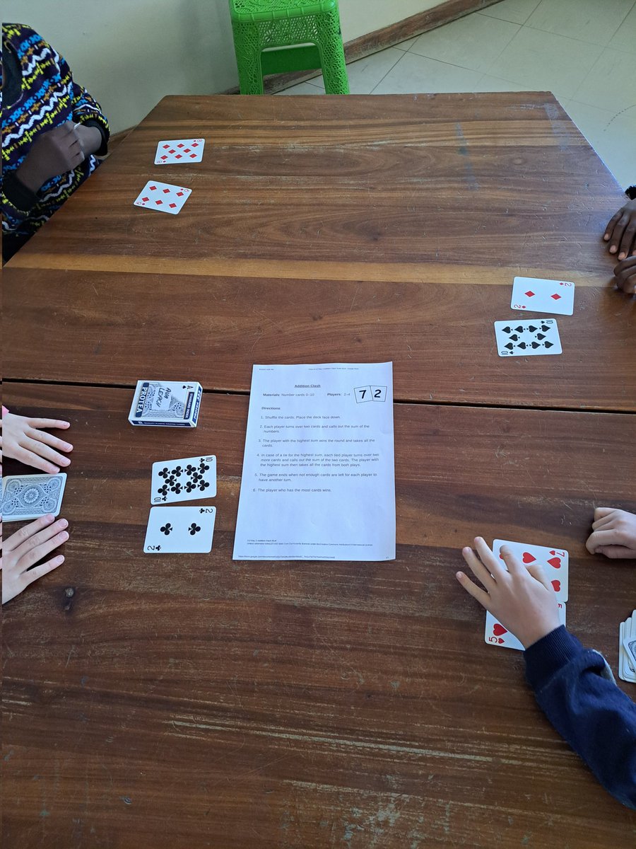 becia1978's tweet photo. Playing cards and number line are very handy resources for Math stations. Grade 2 students were exploring concept of addition,learning to work with a partner and getting into math routines for this academic year @WIS_NAM #grade2 #maththinkers #PYP https://t.co/8OwwhPDZVQ