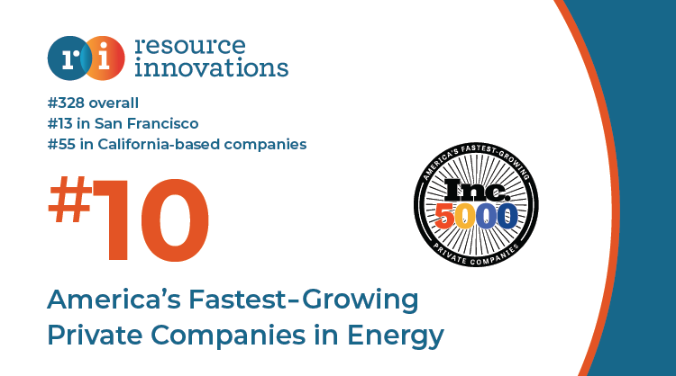 Exciting news! We are proud to announce that <a href="/Inc/">Inc.</a> has named us to their @Inc5000 list of fastest-growing private companies for the second time, ranking #10 in the energy category. Learn more here: bit.ly/3QMEn4c Congrats to our team! #Inc5000 #Incmagazine