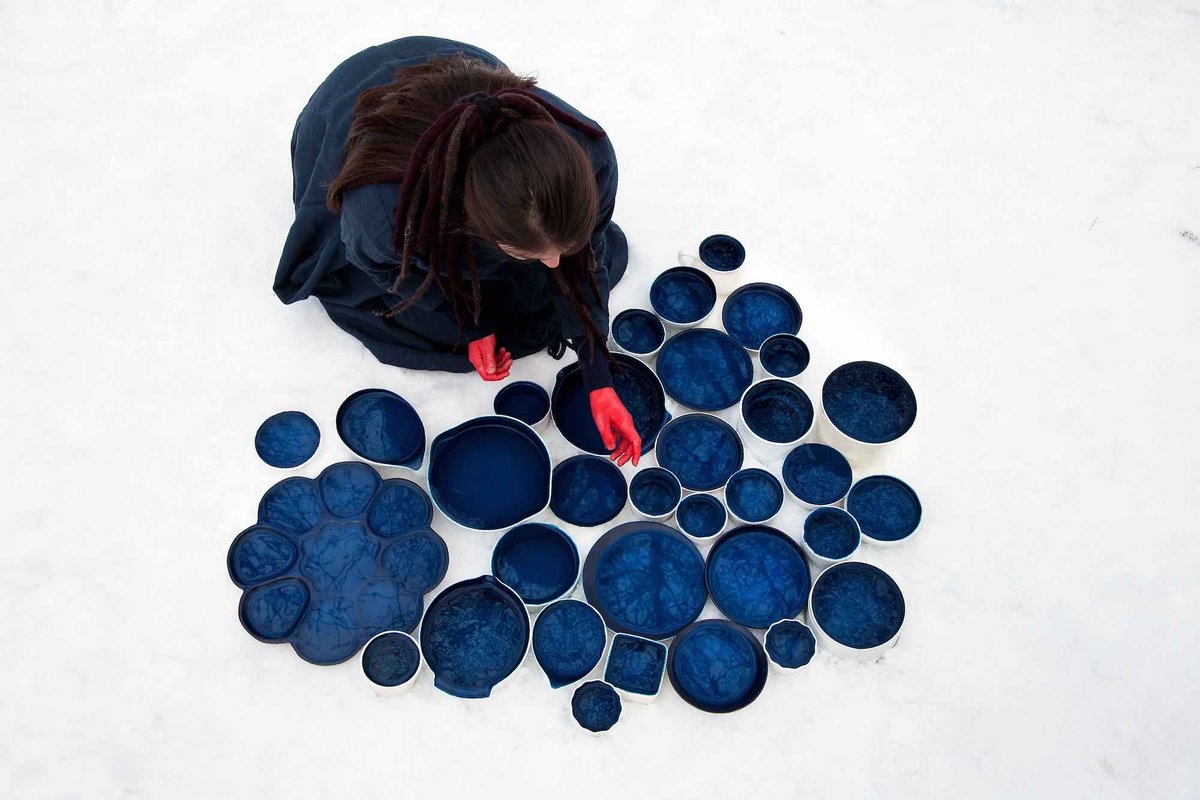 On view now at the M(M)A until December 2 is we are made of stardust, curated by Rhéanne Chartrand. 🌌  Rooted in Indigenous cosmologies and astronomy, the exhibition explores our relationship with the cosmos. Image: Meryl McMaster, Under the Infinite Sky, 2015.