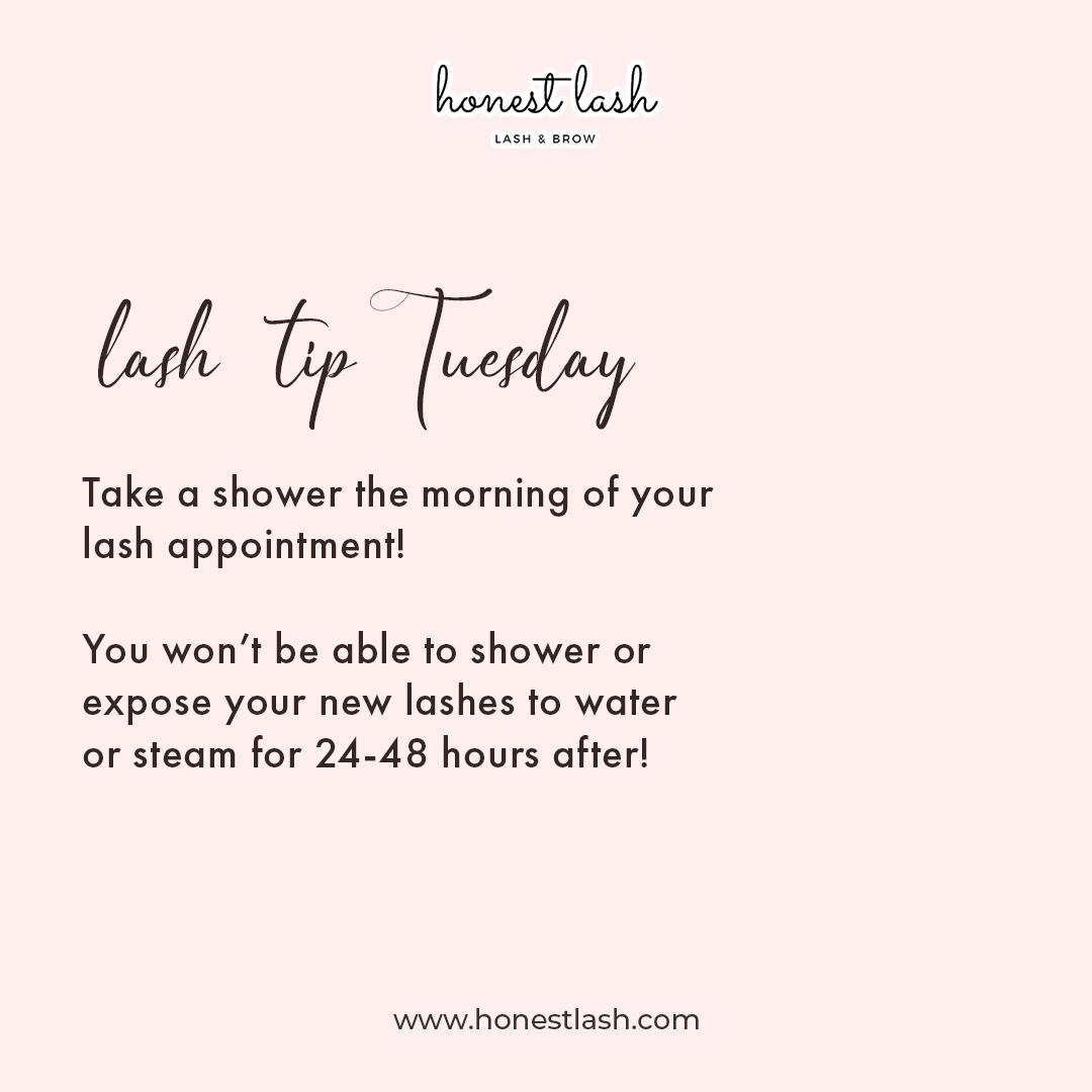 HonestLash's tweet photo. Enjoy a relaxing shower before going to your lash appointment. 🚿

Learn more at https://t.co/dRmU1Ssc03. 💖 https://t.co/6zYJaJy2QI
