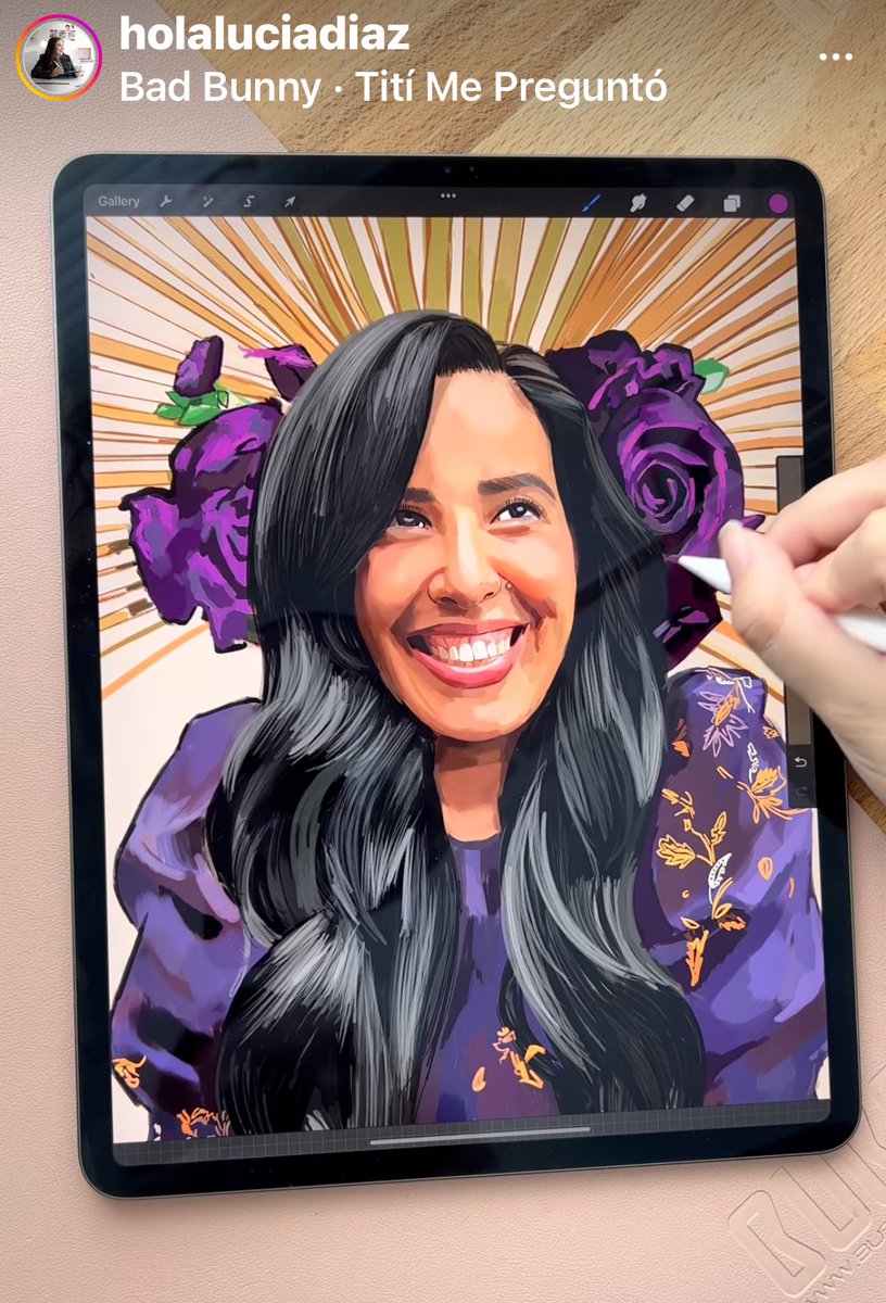 GM y BD! 🌞Head over to my IG 
<a href="/holaluciadiaz/">Lucia Diaz 🇨🇴 | Latina Artist & Founder</a> (link below y en el bio) to see process videos of the Mujeres Collection. 

Aqui esta mi corazon <a href="/LaDamaNFT/">Pati LaDama.eth ✨</a> a web3 leader and BFF that I have had the honor to illustrate. 🙏🏼  bit.ly/3QRz4At