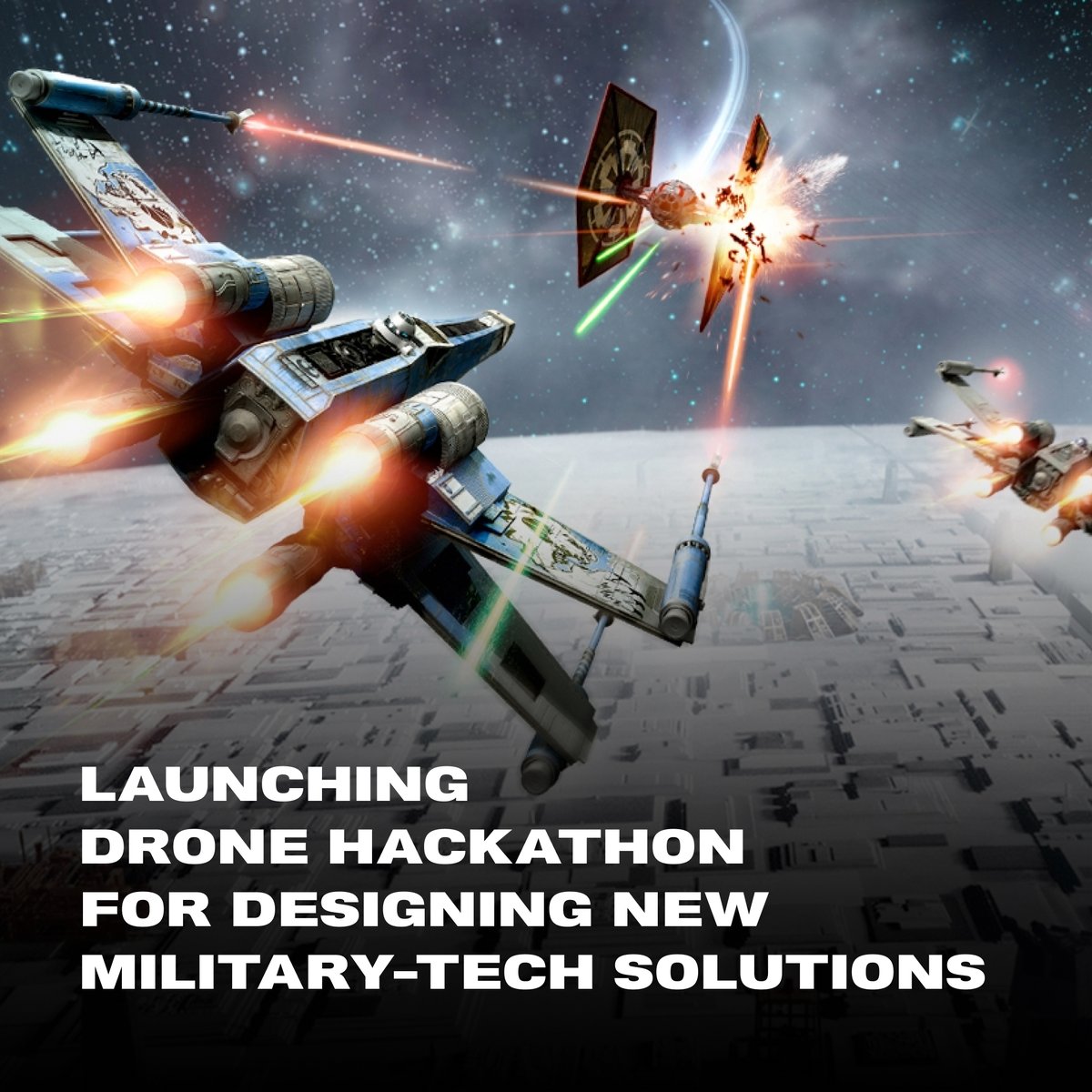 mintsyfra's tweet photo. Join the first Drone Hackathon! Help 🇺🇦 develop new military-tech solutions and get a cash reward. If you are an engineer, UAV operator or IT specialist — we are waiting for your applications till August 23 at this link: https://t.co/9h7JMGESEG https://t.co/GJk0ZxY5a9