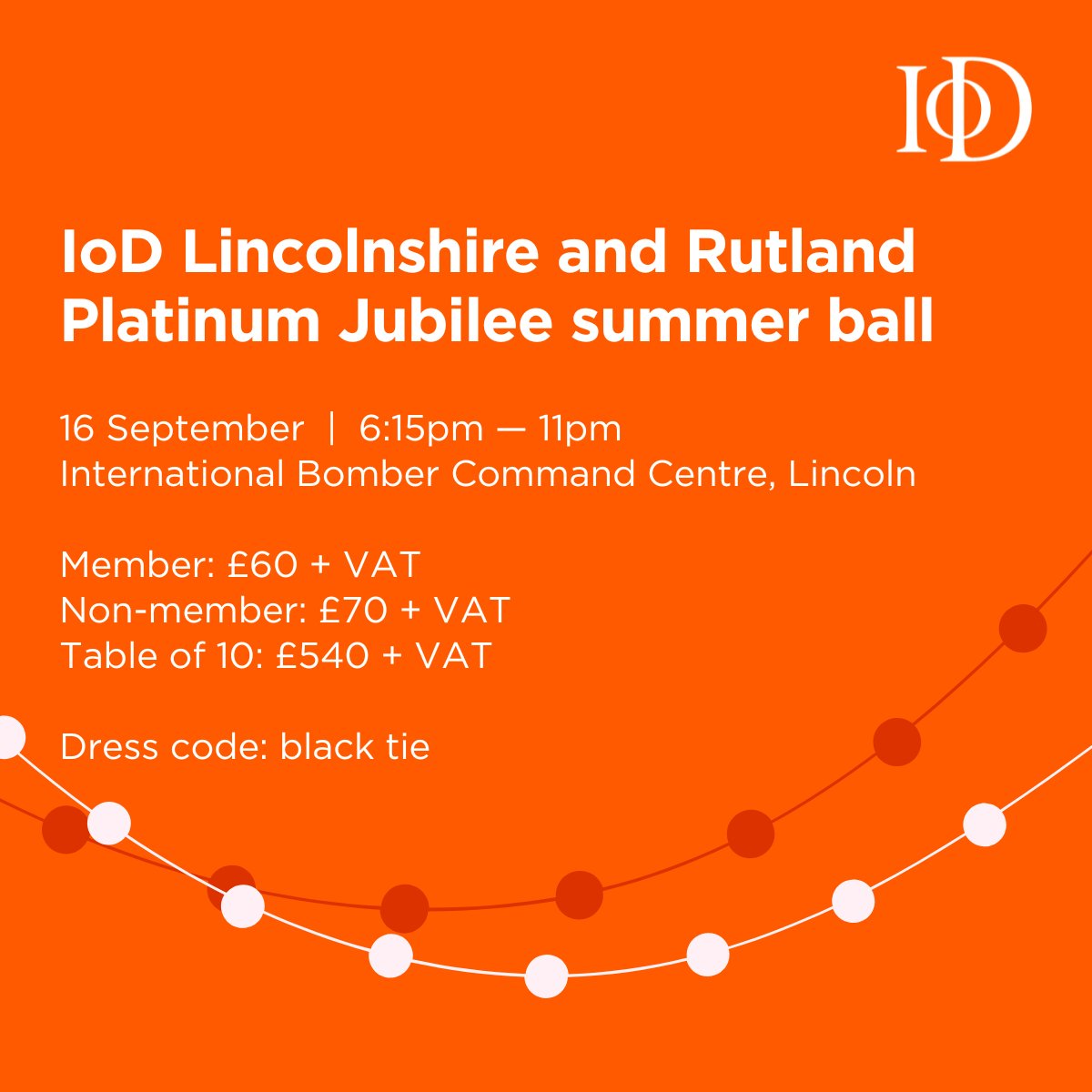 Join fellow business leaders from across the region for a black-tie dinner with fascinating guest speaker Alan Whittle MBE, and wonderfully energetic entertainment from the Rutland Big Band!

➡️Find out more about this unmissable event here: lnkd.in/dZykSMJj