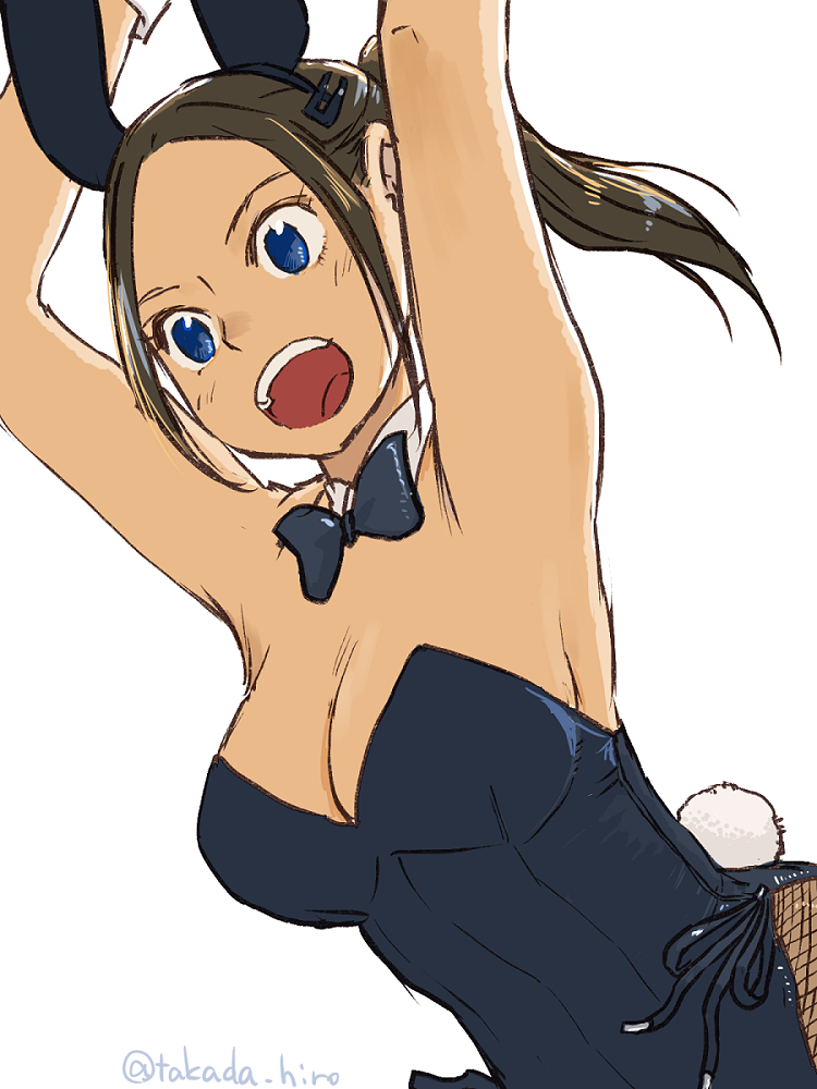 「今日もバニーさんを 」|高田ヒロのイラスト