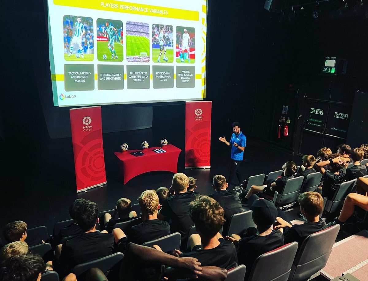 grjoseangel's tweet photo. Great experience at the first edition of @LaLiga Camps in United Kingdom. Looking forward to be back next season! https://t.co/PakrgbOaK0