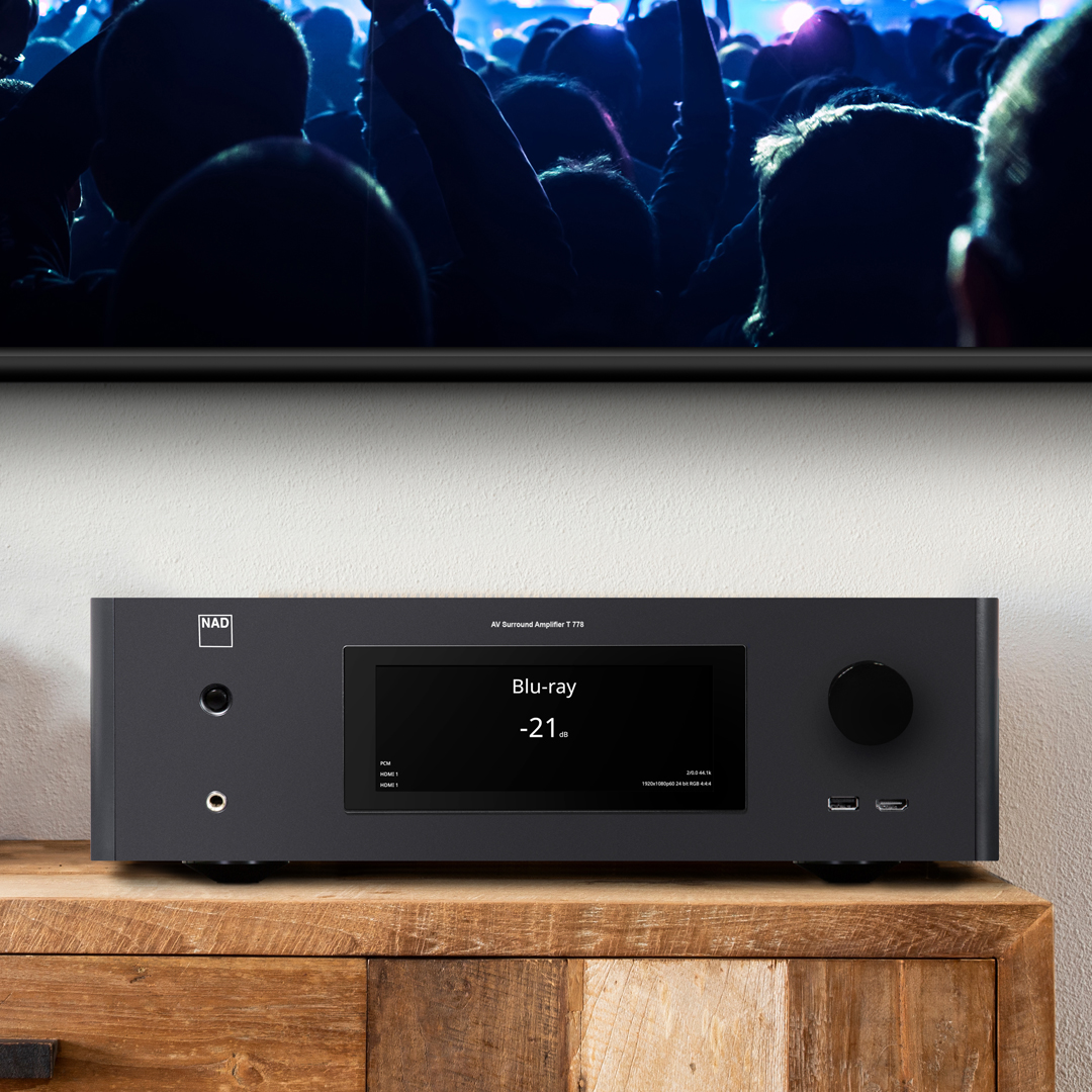 NADElectronics's tweet photo. Outfitted with state-of-the-art surround sound features, including Dolby Atmos and DTS HD Master Audio, the NAD T 778 maximizes the performance of your favourite movies and shows. https://t.co/ZL5KS7LkpA
#NAD https://t.co/khxeGmlIOL