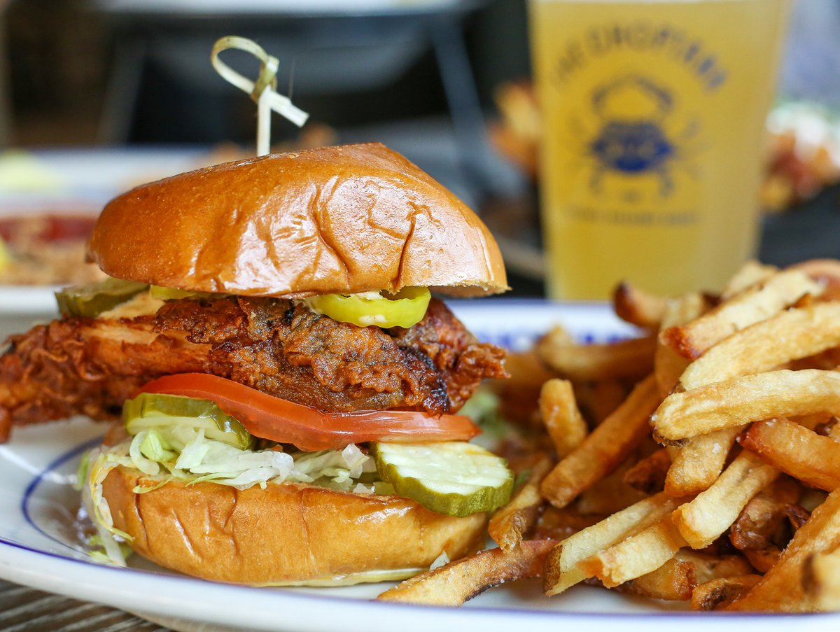 CAUTION: Our Spicy Hot Chicken Sandwich is 🔥