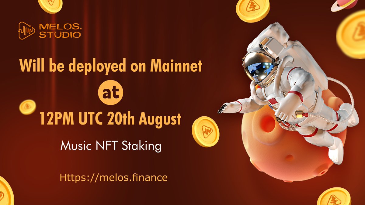 Melos Finance (@melos_finance) on Twitter photo #Update: Melos Studio #NFT with ⛏ $MELOS Mining Power:
Released on
<a href="/TheBinanceNFT/">Binance NFT</a>
#MusicNFT:
🧑🎤Trey Songz
👨🎤David Bowie
🦕D·Power 1.0
Released on melos.studio
#MiningNFT:
⛏Melos Prelude Mystery Box Collection 1 & 2 (IMO)
#StakingWithMelos #Update: Melos Studio #NFT with ⛏ $MELOS Mining Power:
Released on
<a href="/TheBinanceNFT/">Binance NFT</a>
#MusicNFT:
🧑🎤Trey Songz
👨🎤David Bowie
🦕D·Power 1.0
Released on melos.studio
#MiningNFT:
⛏Melos Prelude Mystery Box Collection 1 & 2 (IMO)
#StakingWithMelos