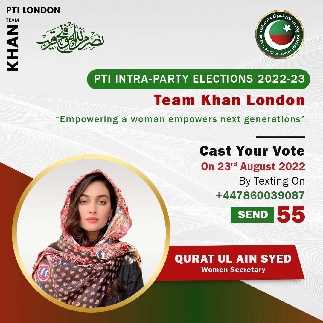 PTI London Intra-Party Election #Teamkhan #PTI #Imrankhan #Election #PTILondon