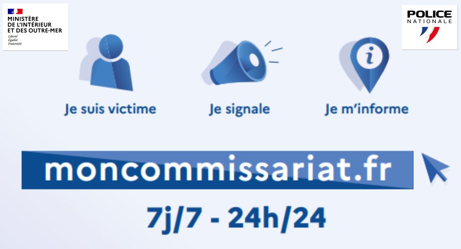 PoliceNat01's tweet image. [#ContreLesRodéos]
Désormais, vous pouvez signaler sur la plateforme "moncommissariat.fr" tout évènement lié au phénomène des rodéos urbains motorisés.
Nos 👮‍♀️👮‍♂️ sont mobilisés et interviendront rapidement pour la sécurité de tous. #Protéger #AVotreService