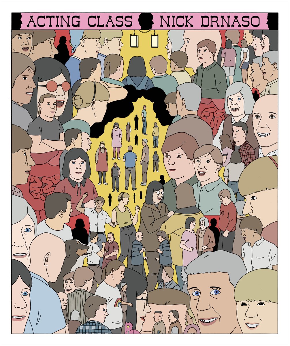 DandQ's tweet photo. Today's the day: Nick Drnaso's ACTING CLASS is in stores everywhere! Watch an exclusive video feature about Nick and the book, directed by Brian Ashby: https://t.co/gK0ep9gEjL https://t.co/zb259SFwzz