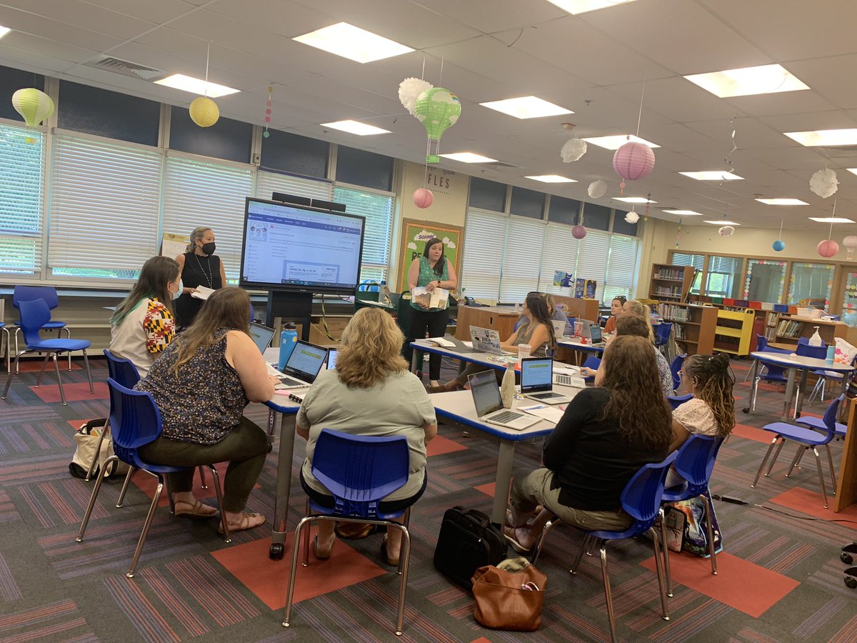 mwebsterbcps's tweet photo. Learning and planning ~ @flesbcps Ts continue to grow 🤩 Thank you @jenlcraft @AllisonLBrook for presenting and sharing with our staff today #pilotready https://t.co/XsAVV0IhVh