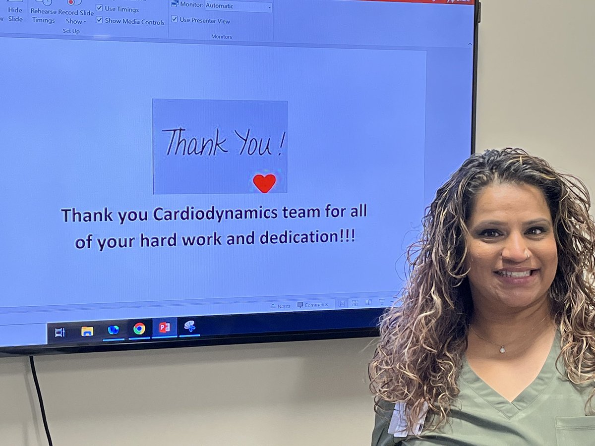 echobarry's tweet image. Hard work of echo techs being appreciated my admin team