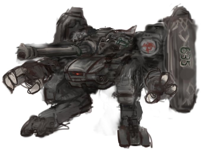 寝る前に昔描いた落書きをあっぷ!
戦車風ゴーレムなイメージで作ってました(*'▽`*)
流石にピクファンとかでは使えないよねこれ…。 