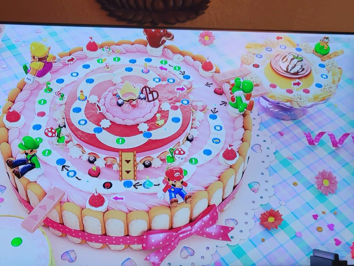 Jesse11054854's tweet photo. Happy early birthday to me 🥳🥳🥳
I'm a little early but I really wanted to make this cake and it been like 3 weeks of prep and planning. Now it's finally done! My take on Peach's birthday cake #dessert #marioparty  #princesspeach #Nintendo #NintendoSwitch @NintendoAmerica https://t.co/G8UVLOwJJa