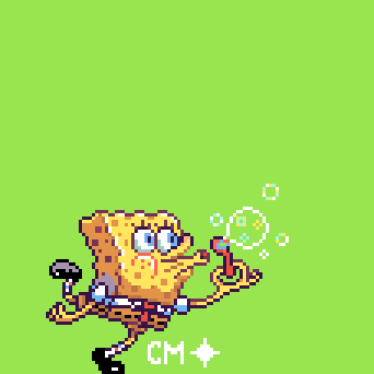 Creatur3Mind's tweet photo. Behold #SpongeBobSquarepants #pixelart https://t.co/vY2dME2YVt