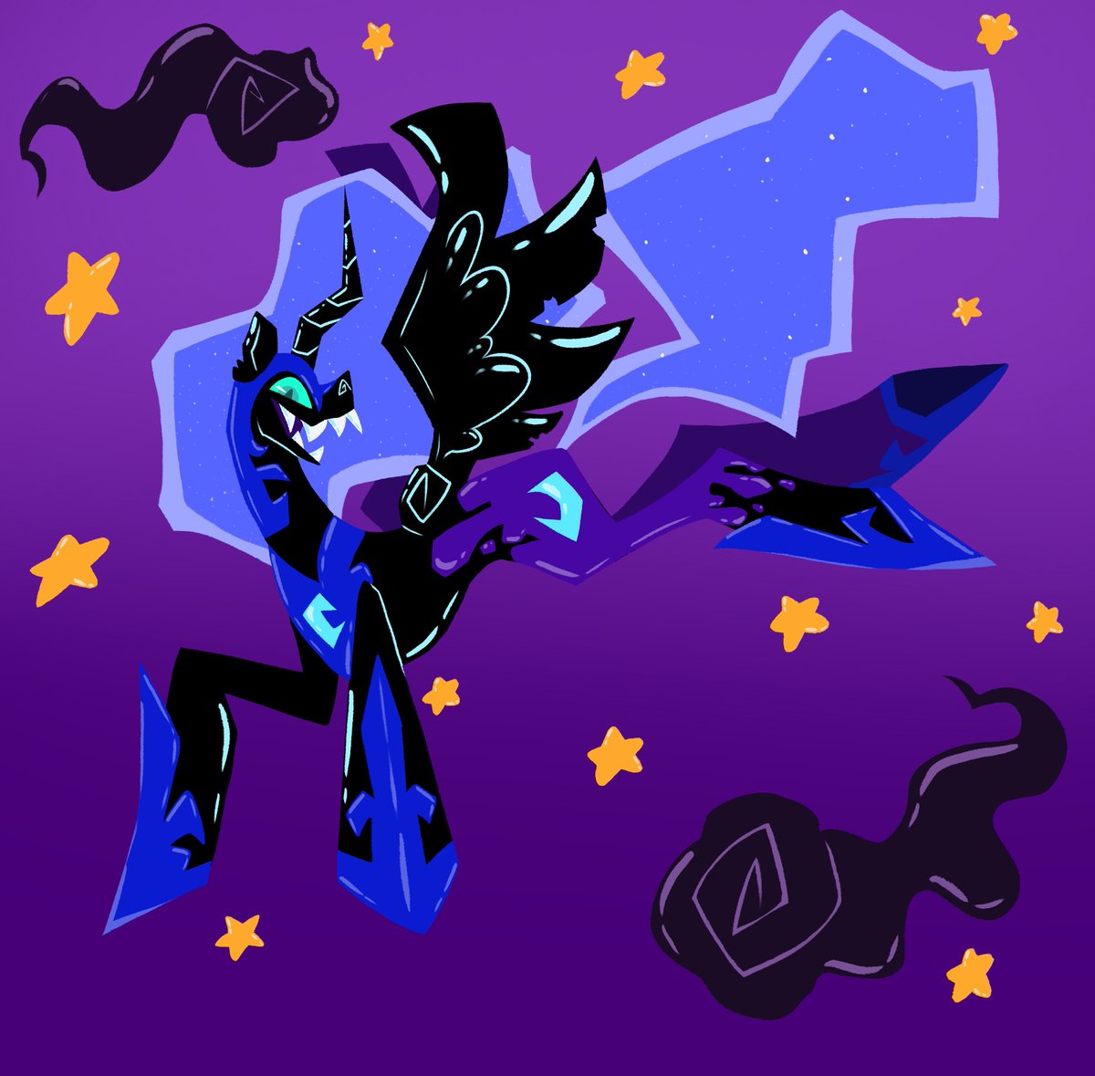 imptwoof's tweet photo. mare da moon…..

Nobmare moob

#mylittlepony #mlp #nightmaremoon #princessluna #fanart https://t.co/f1ppjwutDP