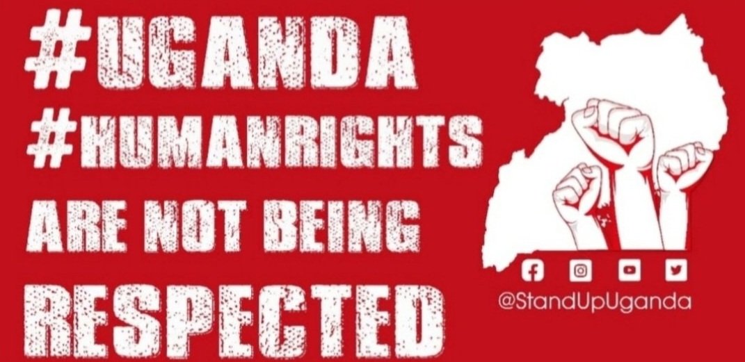 StandUpUganda's tweet photo. WORLD your silence is LOUD! Mr #Museveni has brutalised 🇺🇬 over 37yrs now! He is ILLEGITIMATE, yet you continue to Fund his activities (Torture/Rape/Murder &amp; illegal detention of #Ugandans). We request that you seek accountability for your funds! STOP FUNDING UGANDA'S OPPRESSION! https://t.co/hwiB1gemye