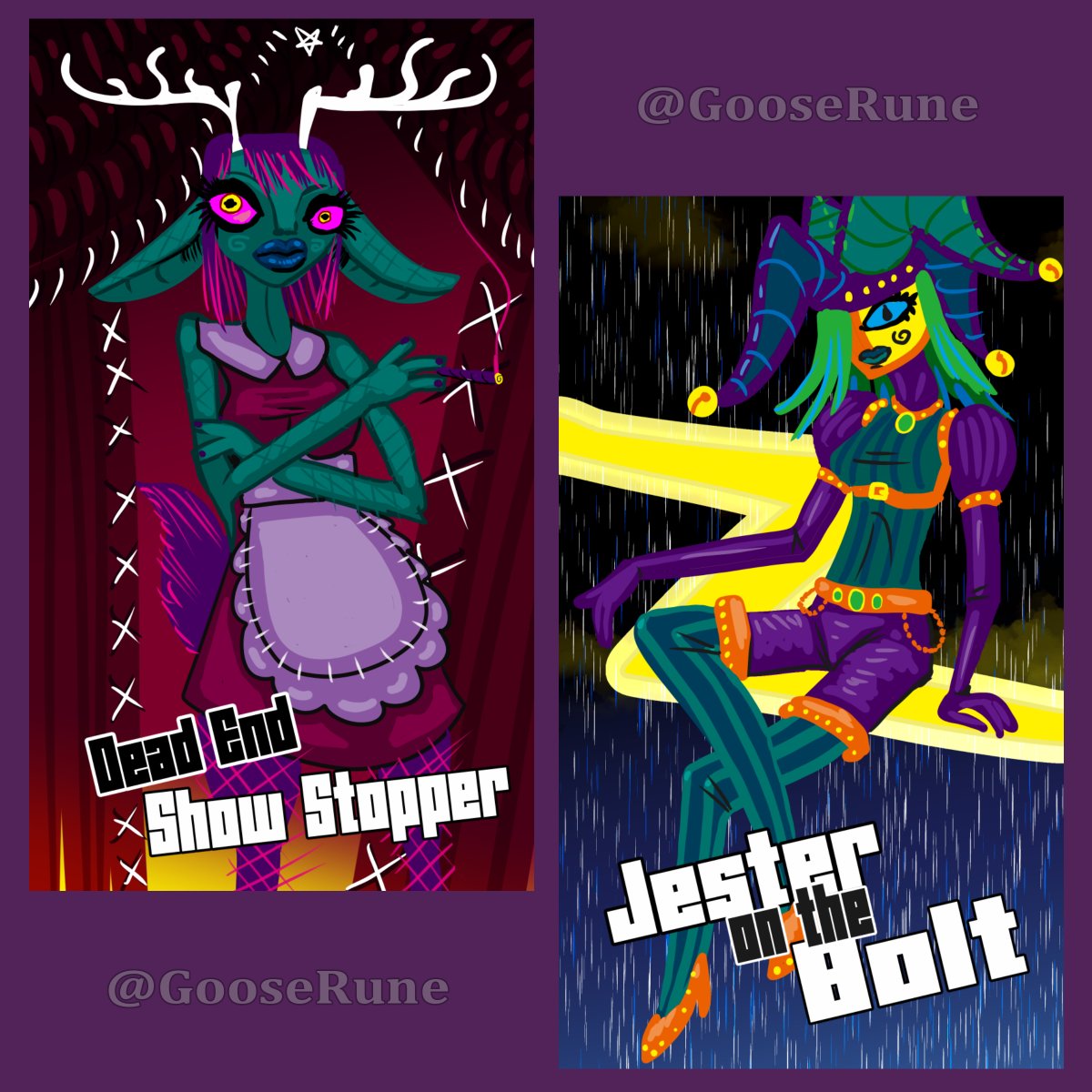 GooseRune's tweet photo. style test! https://t.co/HKl3Vb1IT5