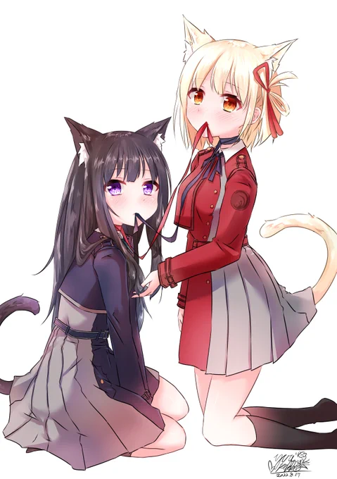 今期の個人的覇権アニメっ#リコリコ#リコリスリコイル 