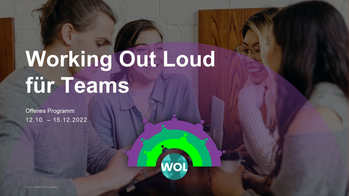 Kennt Ihr #WOL4Teams schon / habt davon gehört? <a href="/MoniStruzek/">Monika Struzek</a> &amp; ich starten ein offenes Programm im Oktober für #Teams, die an #Teambuilding &amp; #Performance arbeiten wollen, basierend auf dem #WOL #WorkingOutLoud #Mindset.

Hier gibts alle nötigen Infos:
bit.ly/3w9Zo0B