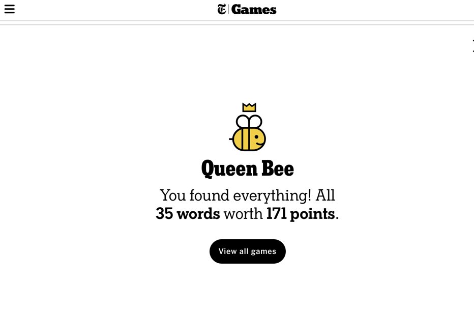 trekkxx's tweet photo. I had to really boil it down to get all words out of this one! 

#HiveMind #NYTspellingbee #NYTsb https://t.co/Bhwr0d0m4n