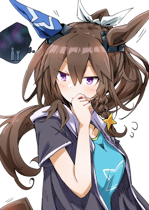 トレーナーを誘いたいアヤベさん#ウマ娘  #アドマイヤベガ 