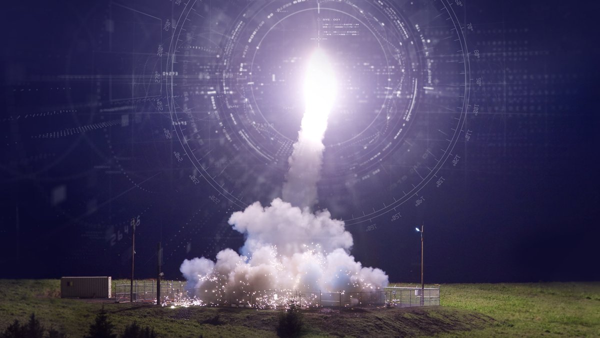 BAESystemsInc's tweet photo. BAE Systems will design and manufacture next-generation seeker technology for the Terminal High Altitude Area Defense (THAAD) interceptor missile. #precisionmunitions https://t.co/IShdXTp9nk https://t.co/JOell10BEe