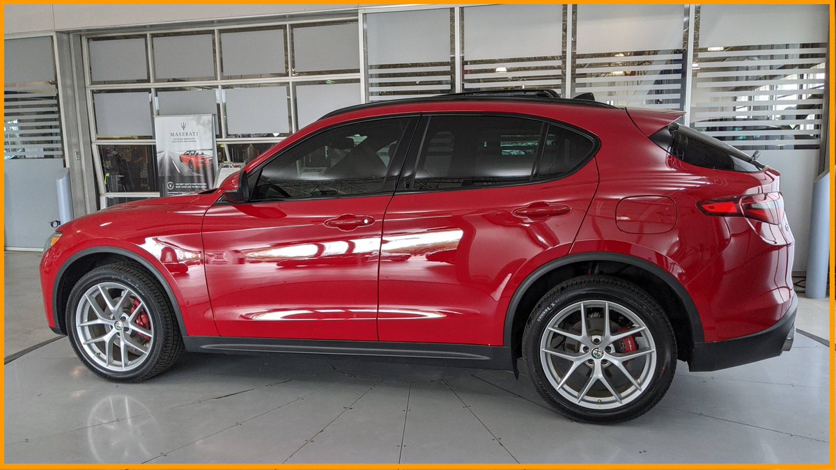 ecar1's tweet photo. This beautiful Pre-Owned 2019 Alfa Romeo Stelvio TI Sport is red hot with its Alfa Rosso exterior! 🔥 ❤️ 

Learn more: https://t.co/sz5WUpjXXz https://t.co/WapQsF1UeW
