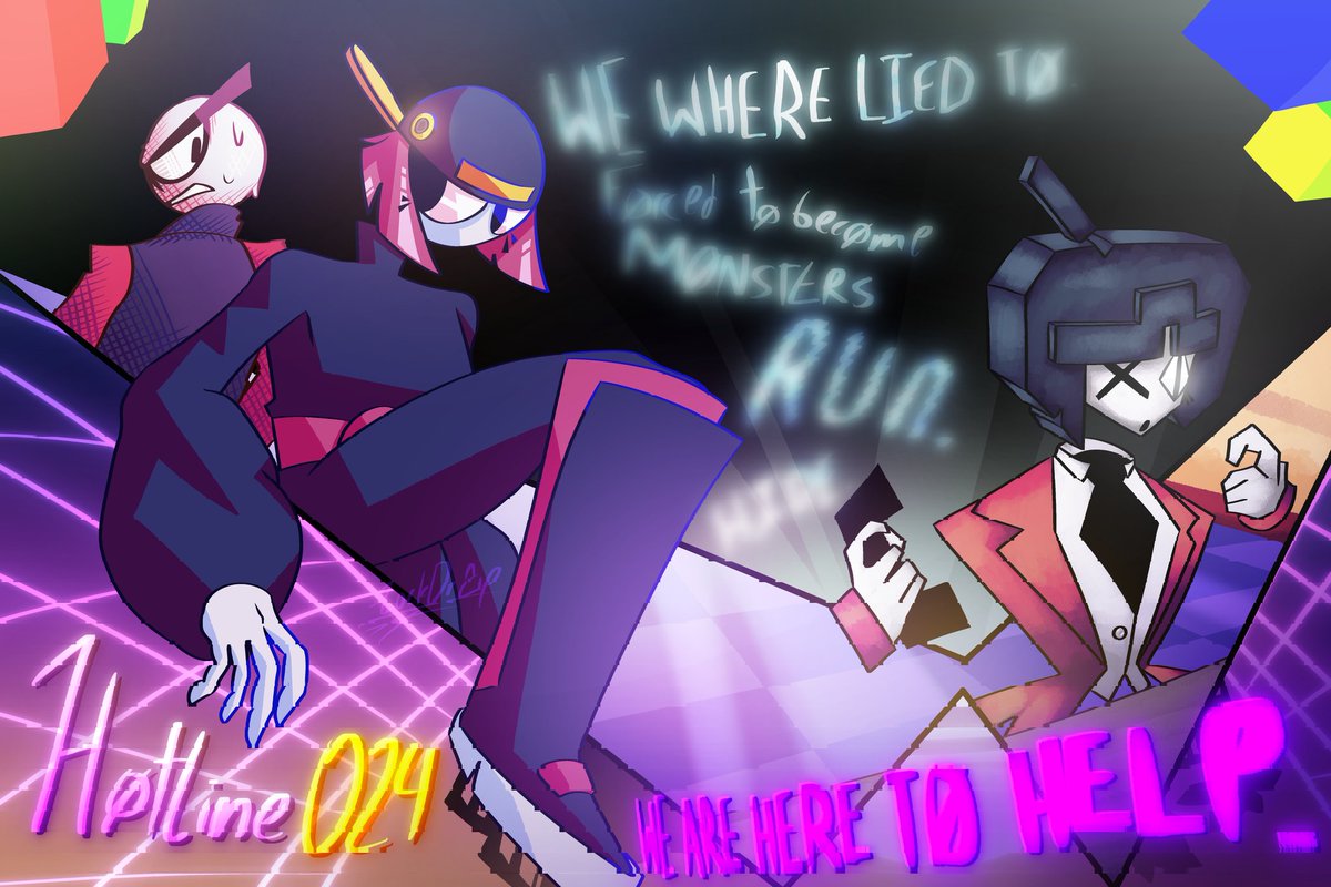 MainManLockDrop's tweet photo. this is it this is the fan art you can all go home .!!

saruky if you see this make more break core i like break. core signals is so good i li💀

I don't do fanart often especially for FNF mods so this is a rare occurrence, hope everyone enjoys lol 

#Hotline024 #fnf #SunsetHills https://t.co/Q81d89pa1c