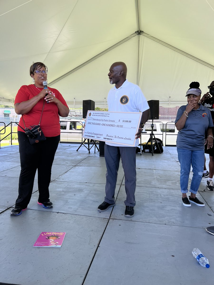 NAlphas's tweet image. PCSD Donation for '22-'23 school year