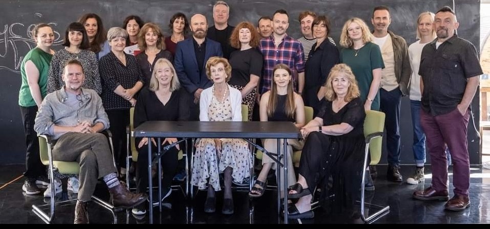 What Joy! All of us a little in love with dear Edna, her brilliance, insight, wit and generosity of spirit after a glorious week in her company for her beautiful new play #JoycesWomen @AbbeyTheatre @DubTheatreFest #EdnaObrien