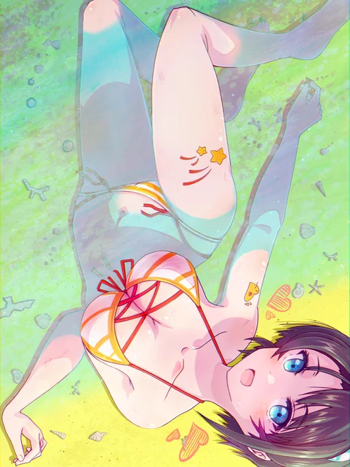 #プロテインザスバルクリスタルが2つも残ってるのに全員の水着が公開・・・いったい残りのクリスタルにはどんな効果が?それはそれとして、これはスバルちゃん・パーソナルスイムスーツスタイル・ゼロカスタムエディション 