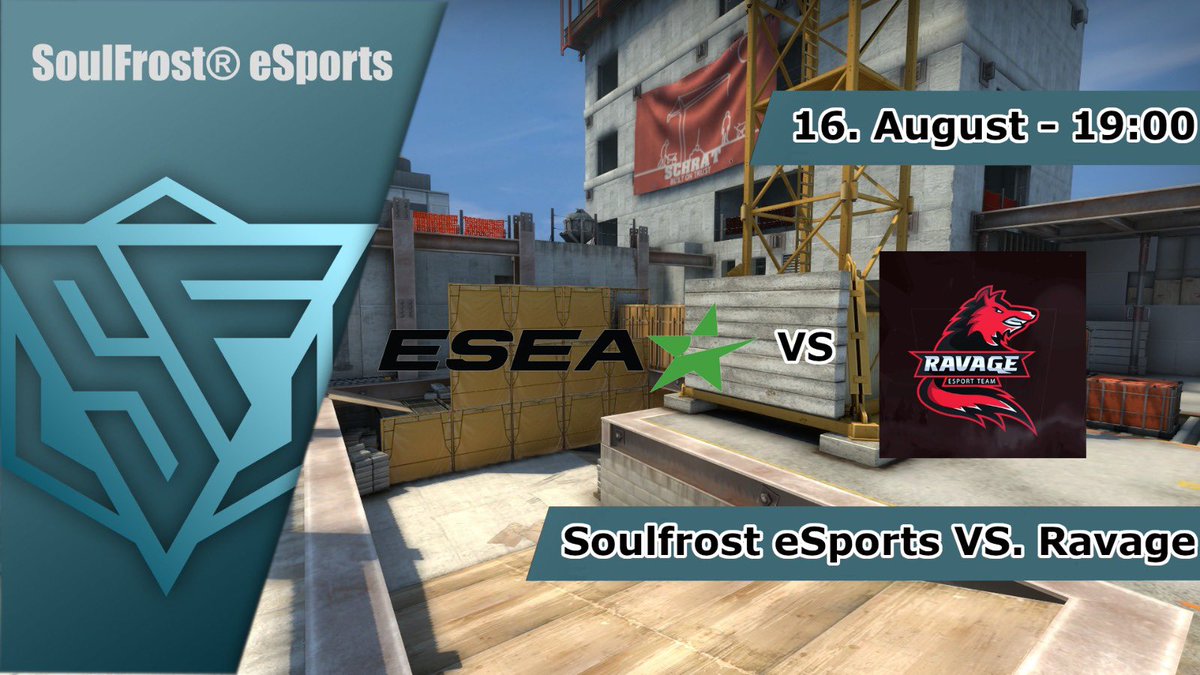 🔔 In 2 Stunden geht’s endlich los 

🕗 19:00 Uhr 
📋 play.esea.net/match/16949758

🏟 <a href="/ESEA/">ESEA League</a> League INT Season 42
🗺 Vertigo
⚔ Main 🆚 #RavageEsport

📺 🇩🇪 twitch.tv/Leonnn_h ( POV )

Wir freuen uns auf die Partie und erhoffen uns hohen Andrang bei Leon im Chat 🫶