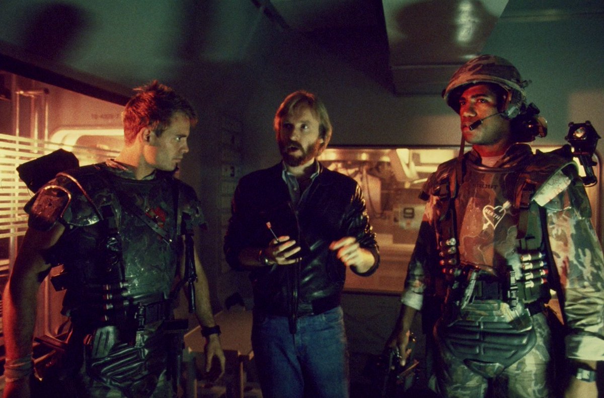 Everyone at Alien vs. Predator Galaxy would like to wish the legendary Aliens' James Cameron a happy 68th burstday! #HappyBirthday #HappyBurstday #JamesCameron #Aliens #MichaelBiehn #RiccoRoss