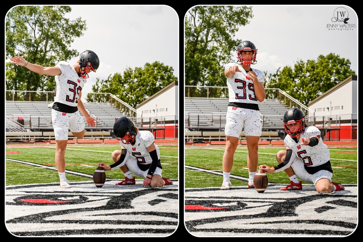 jenwaltersphoto's tweet photo. So much appreciation &amp; respect for this dynamic duo! #PrimetimeSpecialists @TylerBohn5 @aaron_peters6 @LakotaWestFB @westfirebirds @gmcsports #WESTPRIDE #GOFIREBIRDS https://t.co/W4oAfbgtKy