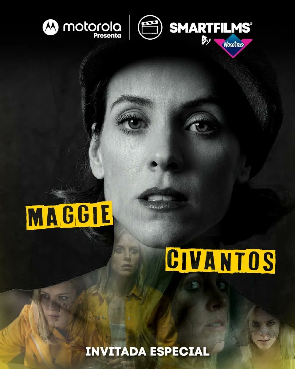 bymaggiecivant's tweet image. 🚨| NEW 
─
Maggie es una de las invitadas especiales de la #smartfilms2022. El congreso se llevará a cabo el próximo sábado 10 de Septiembre.