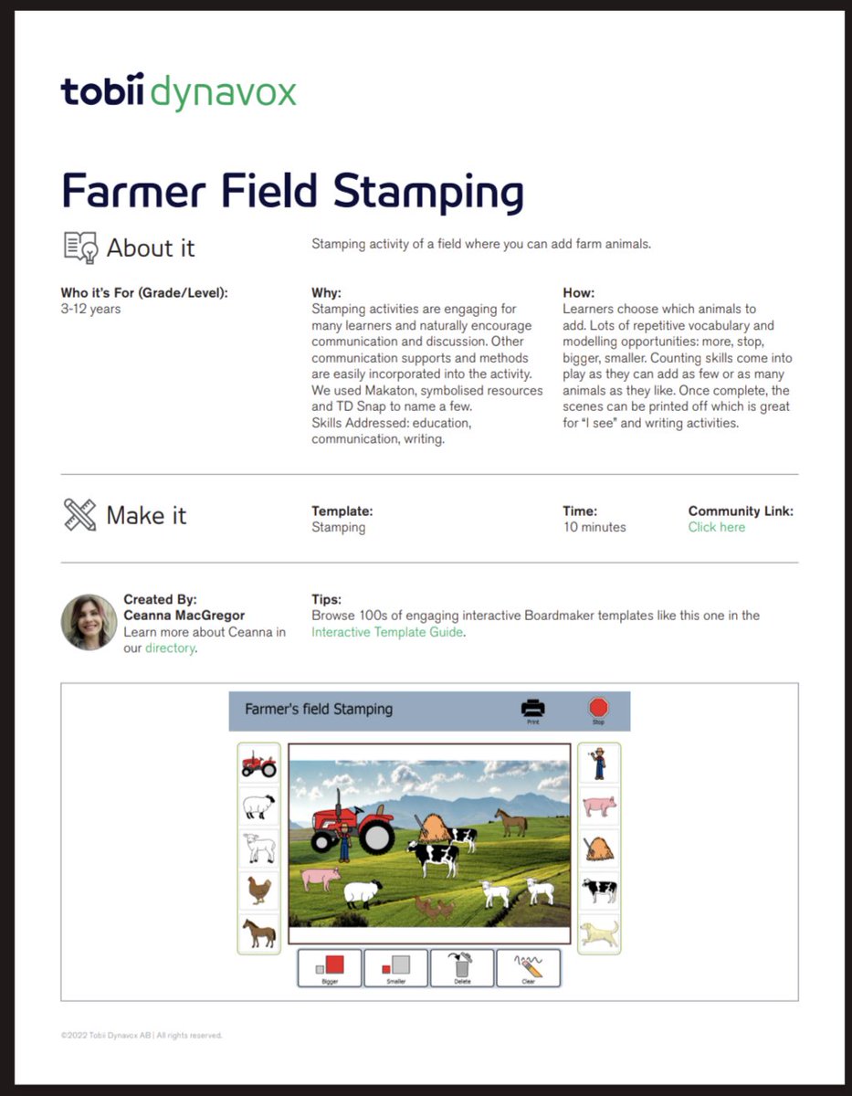 Communi_con's tweet photo. If you have a Boardmaker subscription, you need to check out the #BoardmakerIdeaBook. I got loads of ideas from last year's and now follow some inspirational people. I submitted some entries this year but forgot to add my Twitter link 🤦#aac #symbolsupports #visualaids #education https://t.co/2vqypxJUZv