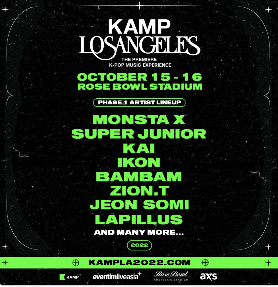 rock_n_rollmba's tweet photo. My business partner Tim Kim and I had one simple goal...create the largest KPOP event in North America...maybe the world.  I can't express how thrilled I am to finally announce KAMP Los Angeles!   Phase 2 lineup announcement soon.
#kamplosangeles
#kampla2022 https://t.co/ZDUSWVWqY6