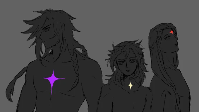 breaktime doodleRhinedottir's sons 
