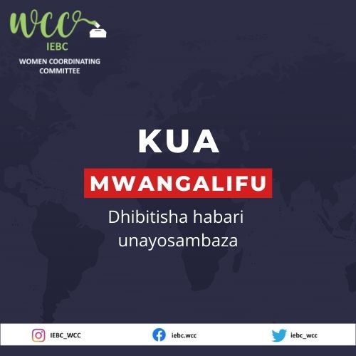 Hakikisha mwandishi wa habari hiyo anaaminika. Kua macho hasa kuhusu mada za hisia na utata au jambo linaloonekana kuwa la kuvutia sana na linaloonekana kuwa limetiwa chumvi. #VerifiedPresidentialResults  #Elections2022 #Vote #KenyaDecides2022  #IEBC #GE2022 #TusibleedNdioWalead