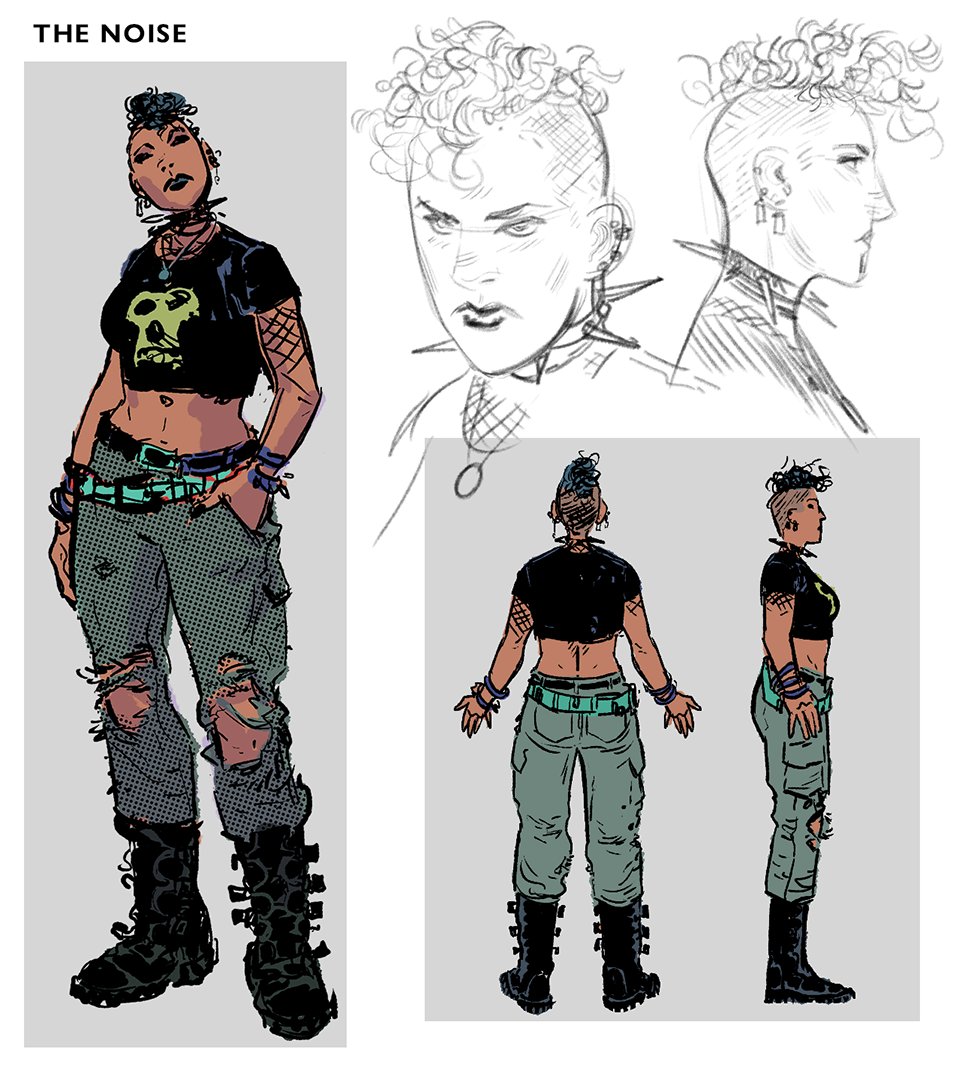 And drawing the actual pages has only been all the more fun, I can't wait for everyone to see what we've been cooking up in full :D