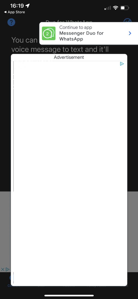 HumanGadgets's tweet photo. I don’t know if that is what apple means “more adverts”, but I am not loving it… https://t.co/dY4Dw3H7oW