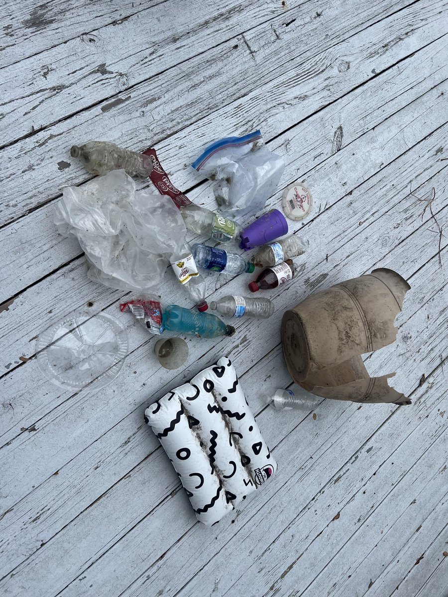 priceyharrison's tweet image. #plastic trash haul from two morning rows.  We can and must do better. #BreakFreeFromPlastic #EndPlasticUse #ActOnClimate