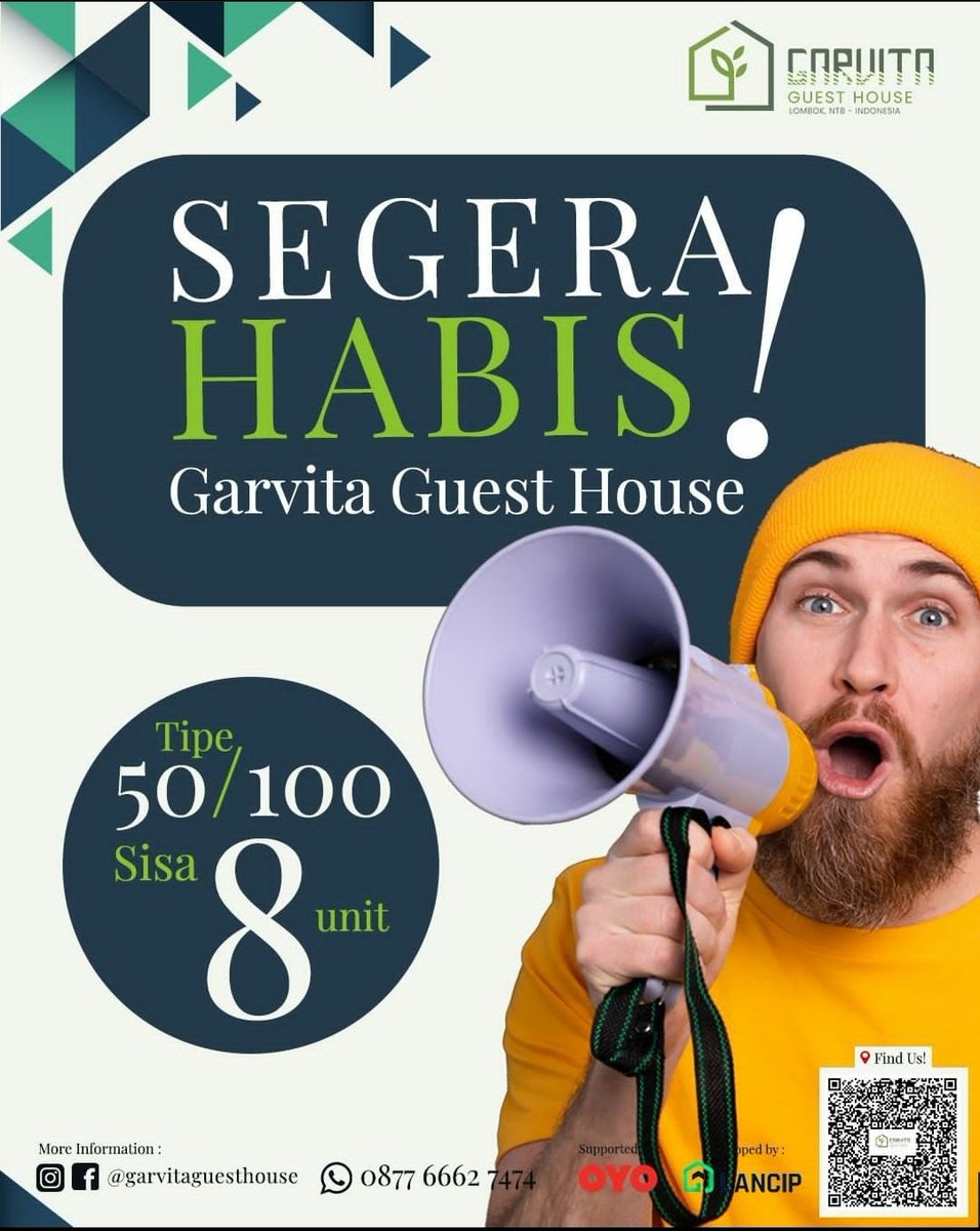 KokuOd's tweet photo. Beli rumah dapet hotel ...!
Investasi aman,cuan tiap bulan !!! https://t.co/QV2ifkPsUt
