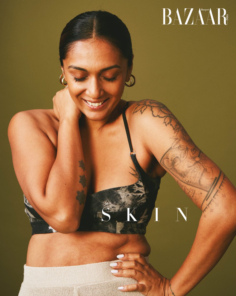 BazaarIndia's tweet photo. #UNFILTERED: With colourism being a very real and gendered phenomenon, Bazaar India celebrates all skin tones; fair, medium, and dark. Presenting, a powerful photo essay with 15 women to highlight our diversity through unedited portraits.

#bazaarindia #thebodyissue #shvetasalve https://t.co/D3VtuFOi7W