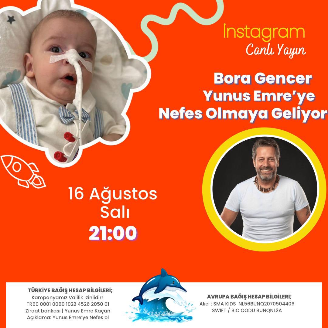 Bu akşam ünlü ses sanatçısı Bora Gencer Bey Yunus Emre’ye nefes olmak için instagramda konuğumuz olacak yayına katılımlarınızı bekliyoruz… instagram adresimiz yunusemreyenefesol 🐬🌸 <a href="/boragencer/">Bora Gencer</a> 👏